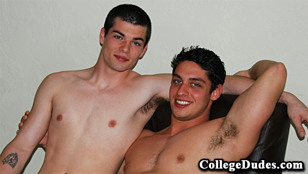 Tony Falco, Colin Stride gay jocks/frat boys video from College Dudes